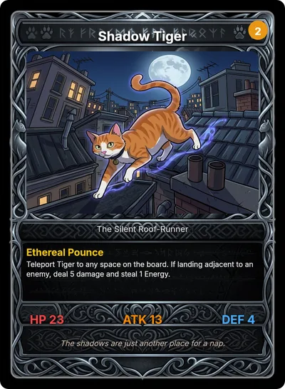 Shadow Tiger — The Silent Roof-Runner